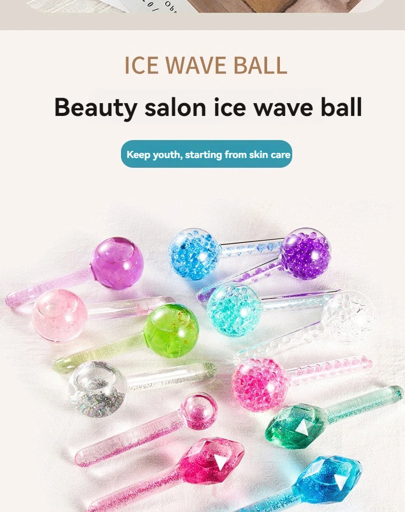 Cooling LCE Globes for Facial Massage and Puffiness Relief - Smarsty