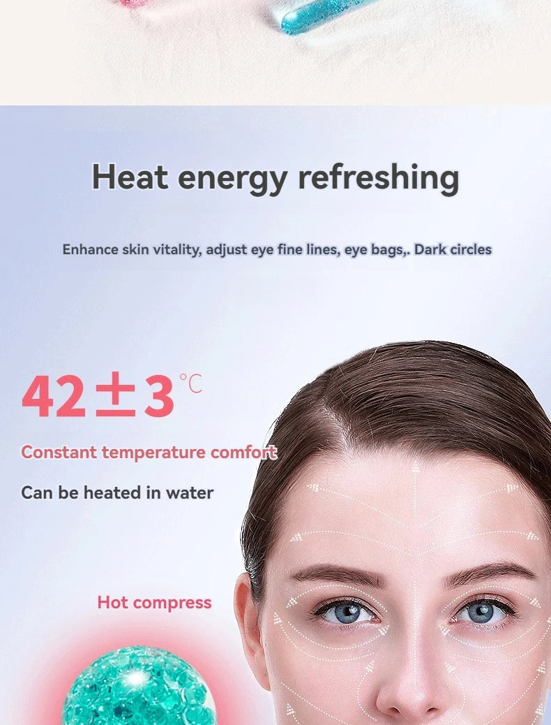 Cooling LCE Globes for Facial Massage and Puffiness Relief - Smarsty