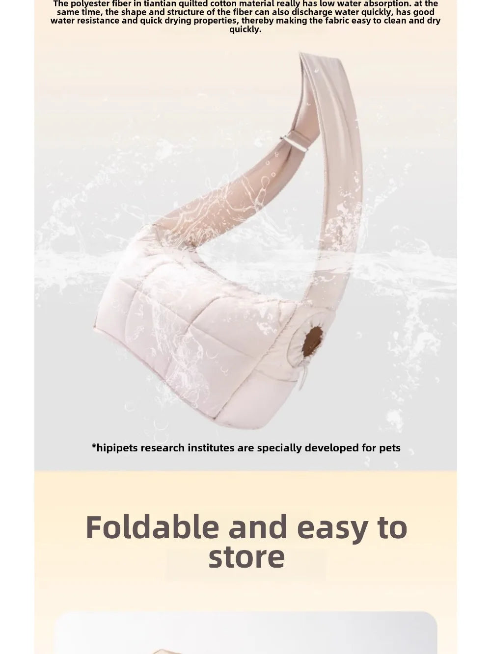 Portable Warm Cat Carrier Sling Bag for Travel - Smarsty