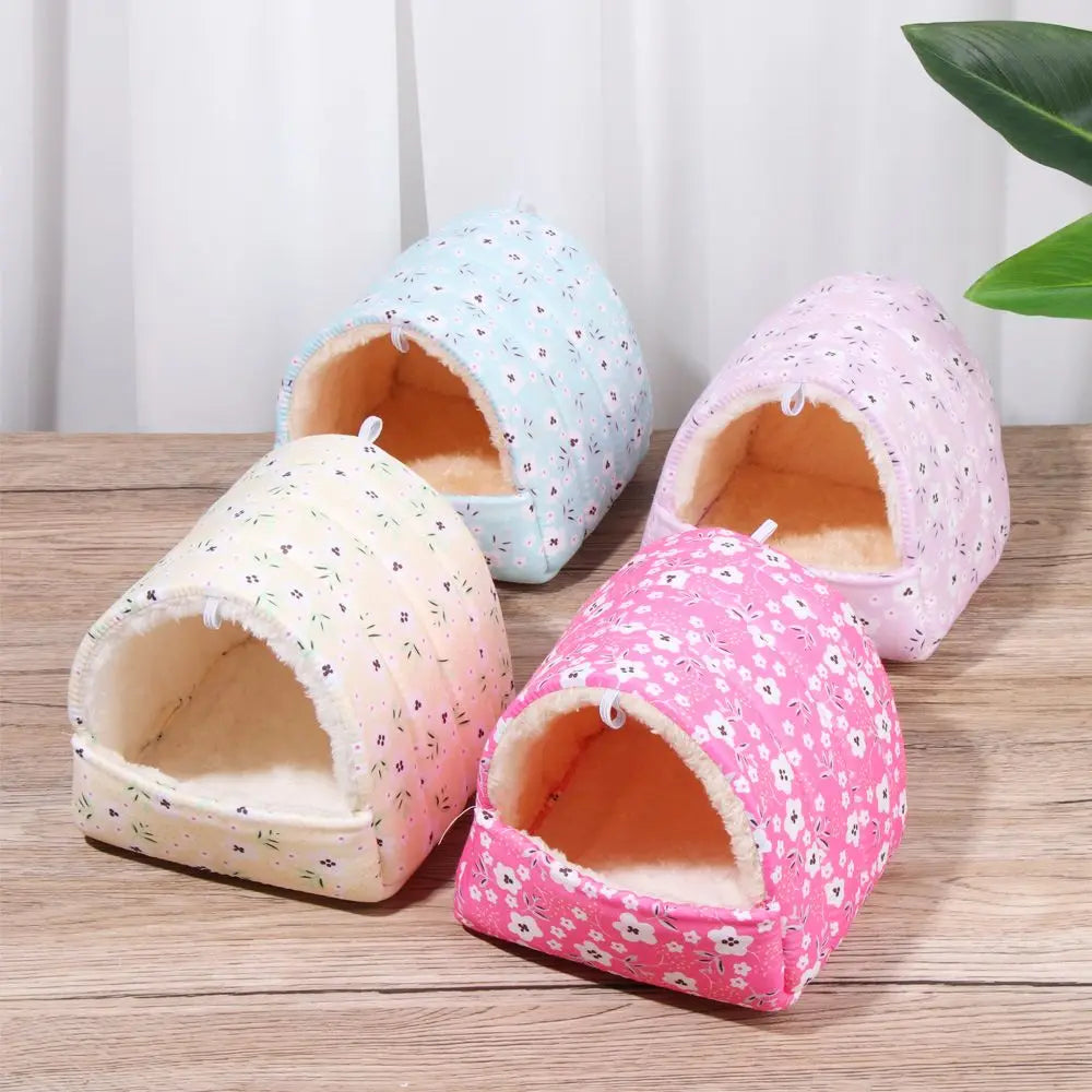 Soft Fleece Hamster House Warm Sleeping Bed - Smarsty