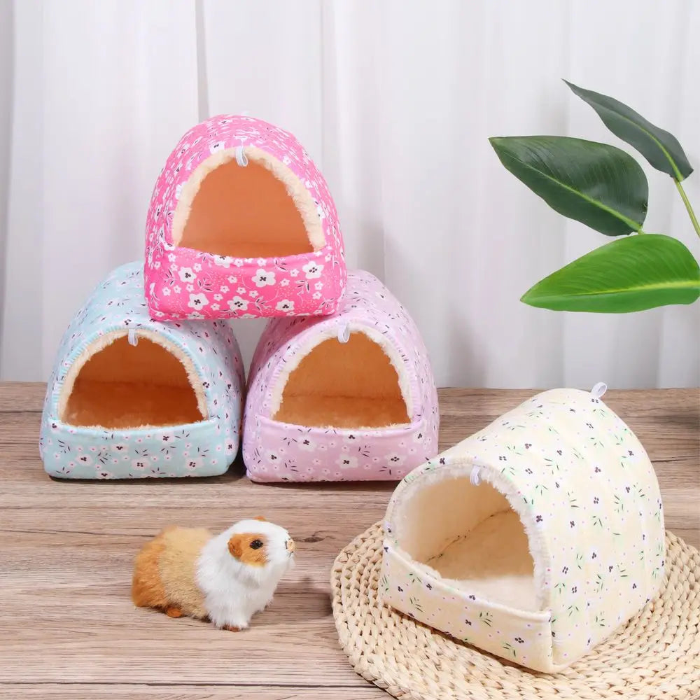 Soft Fleece Hamster House Warm Sleeping Bed - Smarsty
