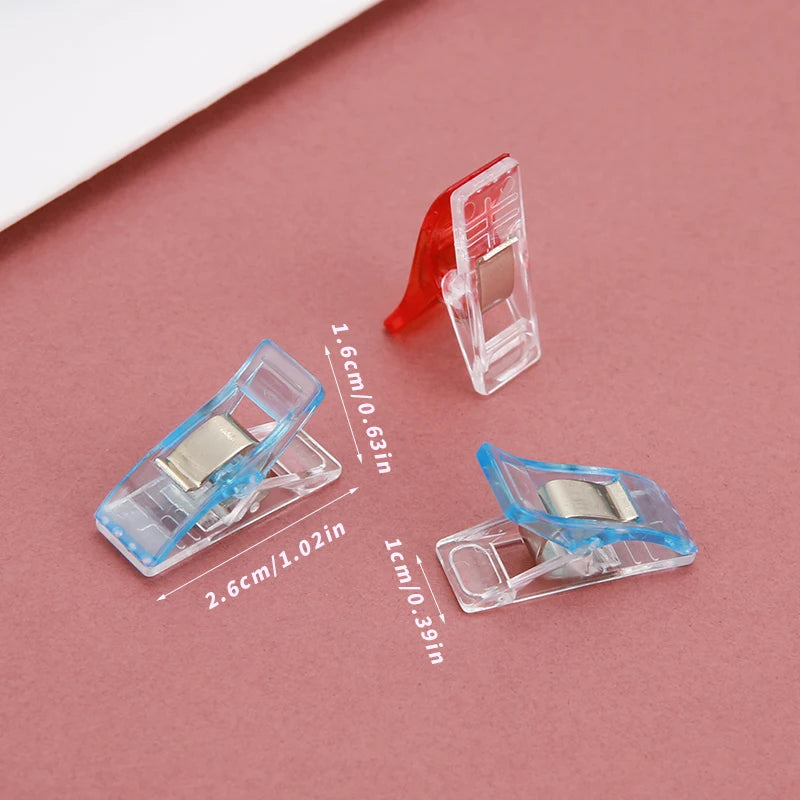 Colorful Multipurpose Sewing Clips for Crafting and Knitting - Smarsty