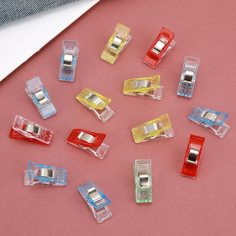 Colorful Multipurpose Sewing Clips for Crafting and Knitting - Smarsty