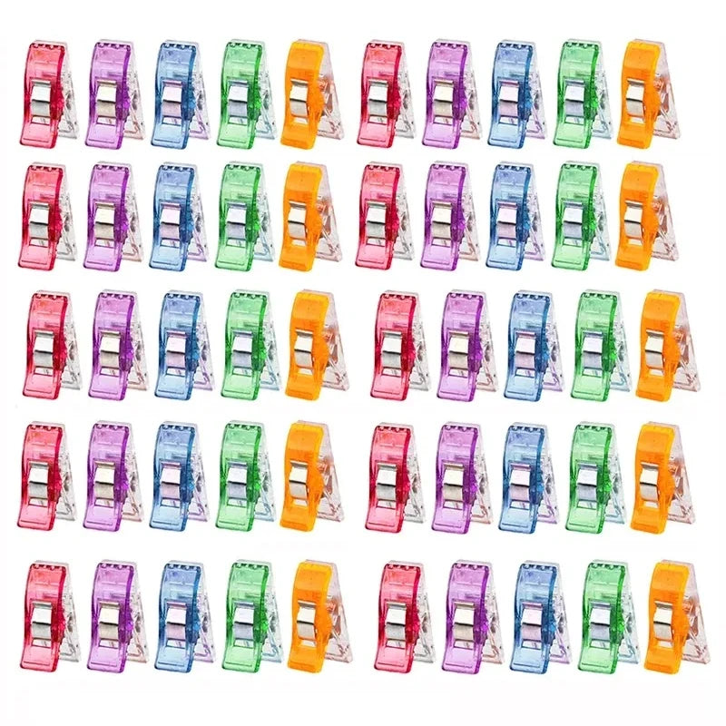 Colorful Multipurpose Sewing Clips for Crafting and Knitting - Smarsty