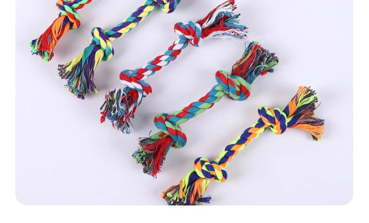 Durable Bite-Resistant Cotton Rope Dog Chew Toy - Smarsty