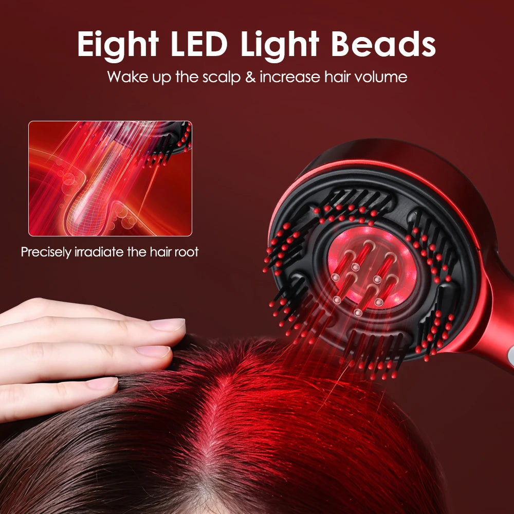 Electric Head Massager Comb for Hair Growth and Relaxation - Smarsty