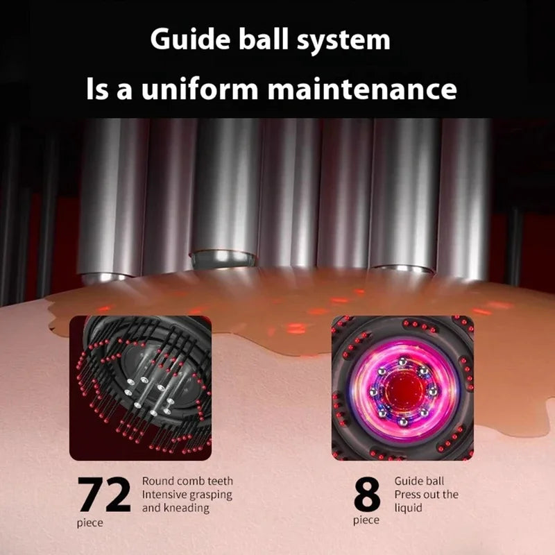 Electric Microcurrent Massage Comb for Hair Growth - Smarsty