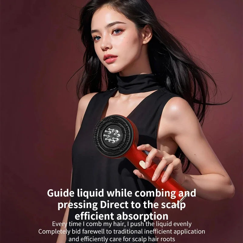 Electric Microcurrent Massage Comb for Hair Growth - Smarsty