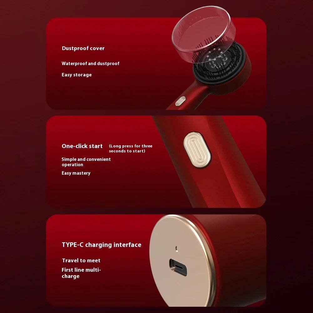 Electric Microcurrent Massage Comb for Hair Growth - Smarsty