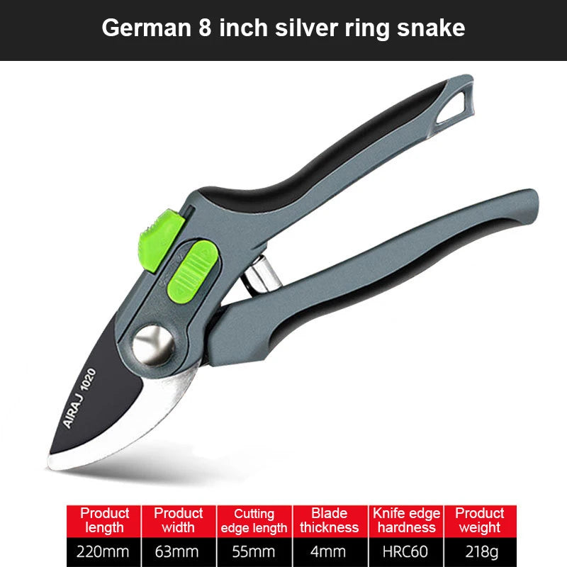 Ergonomic Pruning Shears for Clean Cuts and Comfort - Smarsty