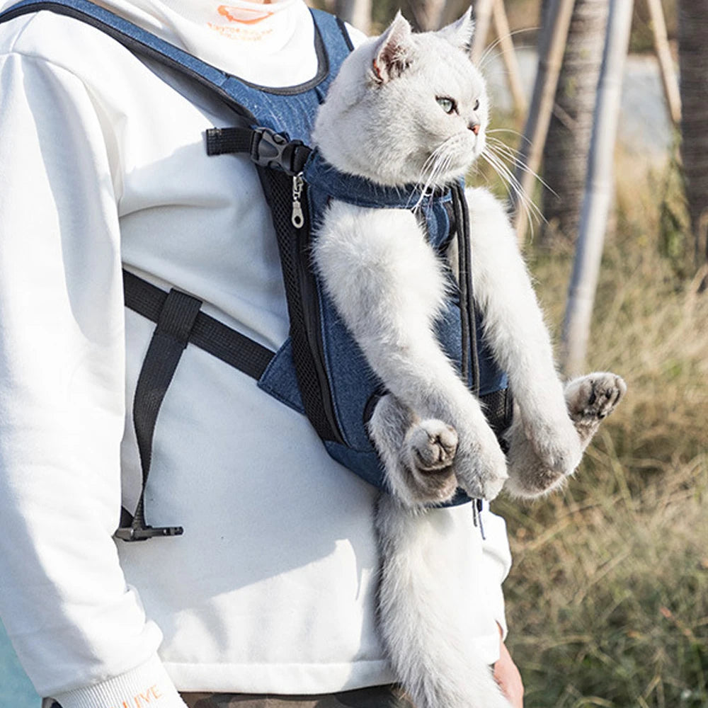 Camouflage Breathable Dog Backpack for Travel - Smarsty