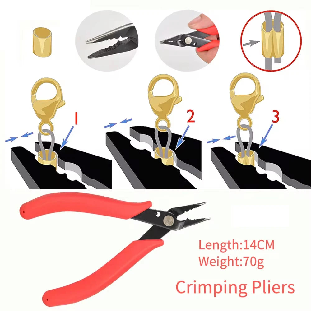 Jewelry Crimping Pliers for Easy DIY Projects - Smarsty