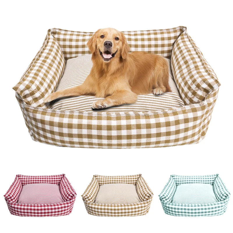 Bed For Dog Cats Puppy House Kennel For Indoor Dogs Small Medium Cat Pet Sofa Sleeping Bed Furniture Pet Supplies Accessories - Smarsty