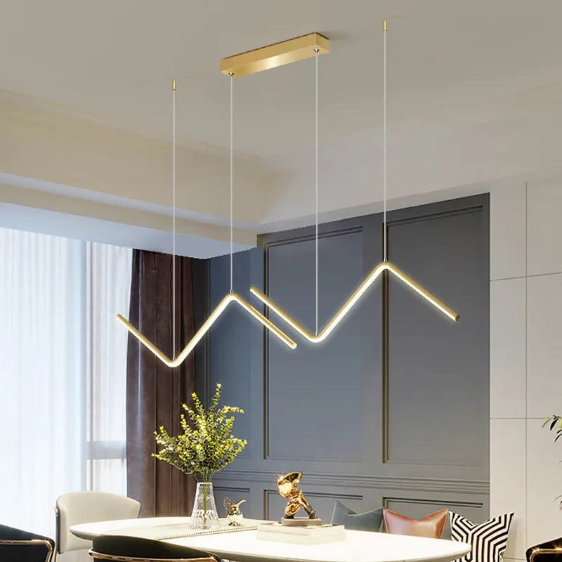 Modern Minimalist Aluminum Pendant Lamp for Dining - Smarsty