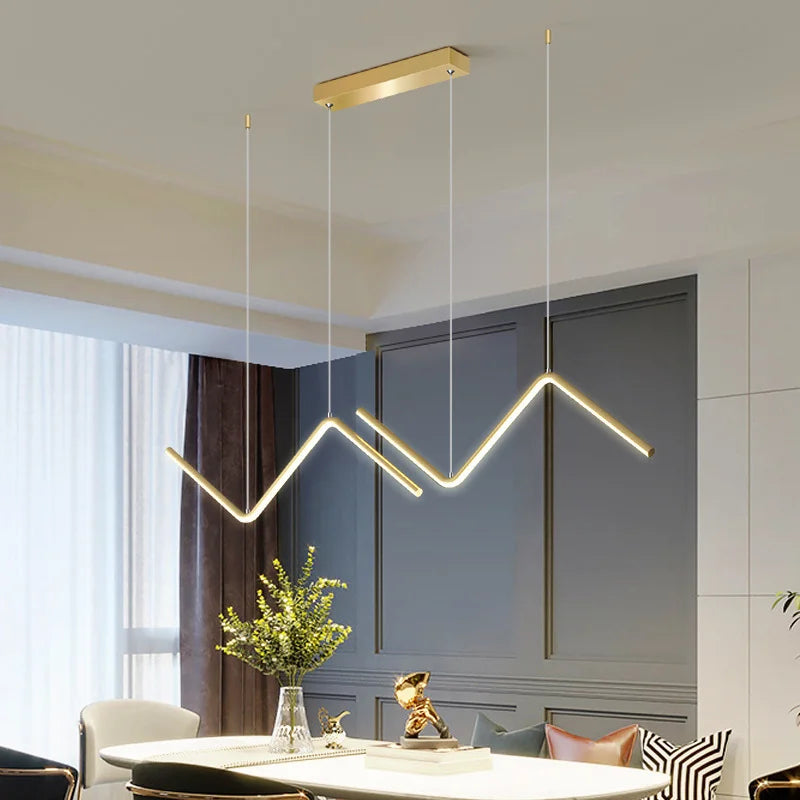 Modern Minimalist Aluminum Pendant Lamp for Dining - Smarsty