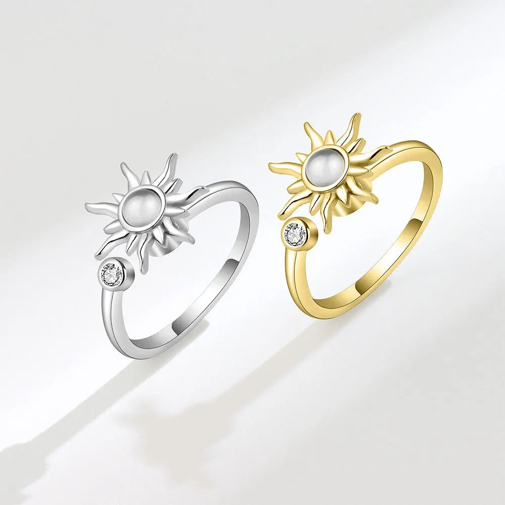 Sunflower Spinner Ring - Smarsty
