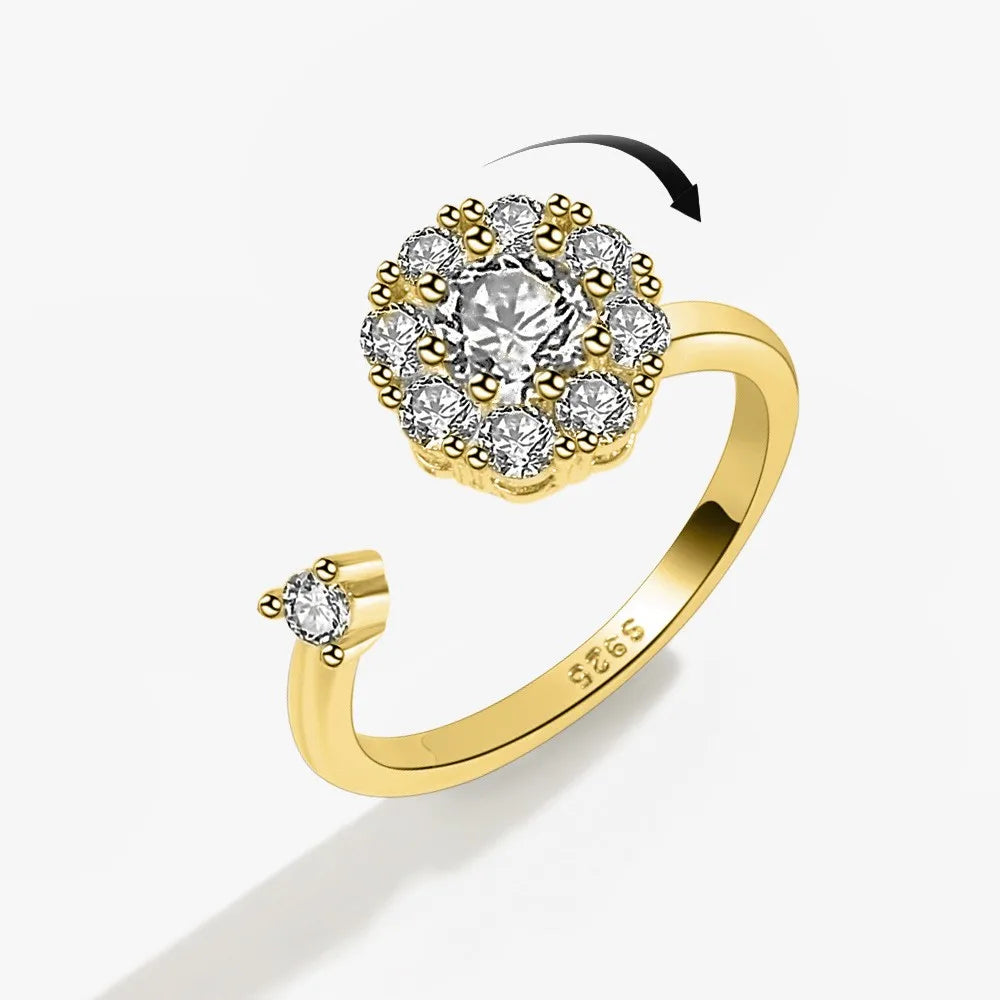 Sunflower Spinner Ring - Smarsty