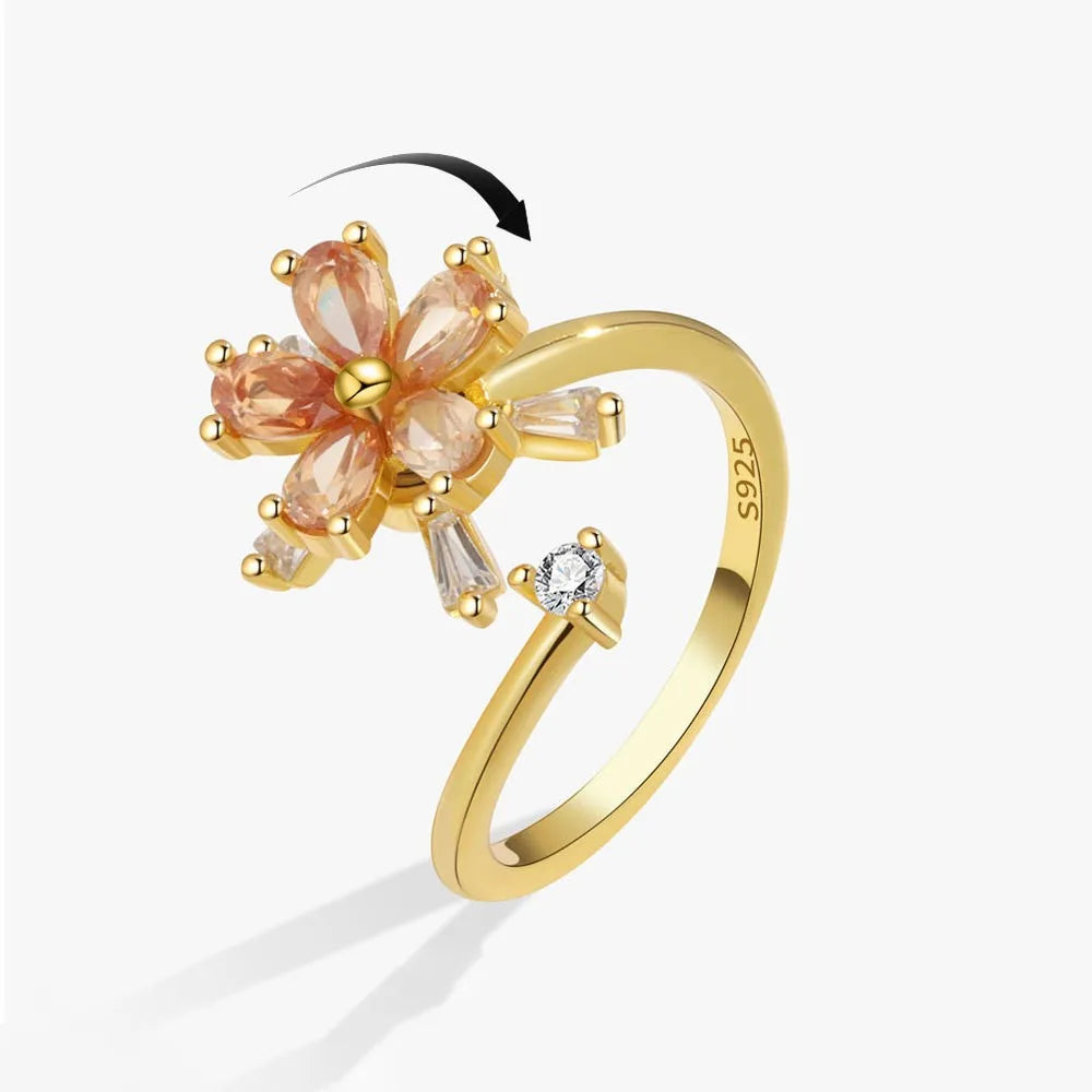 Sunflower Spinner Ring - Smarsty
