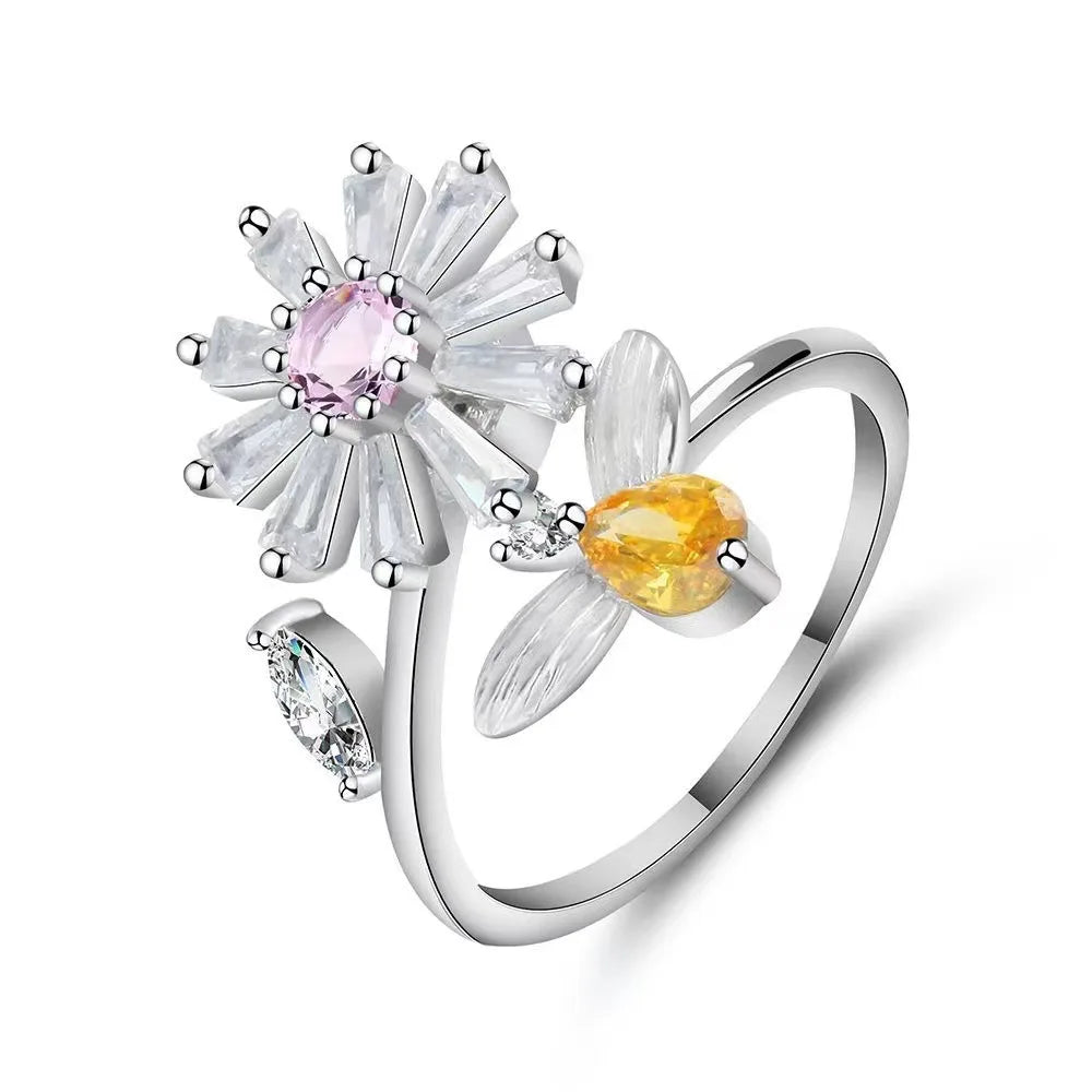 Sunflower Spinner Ring - Smarsty
