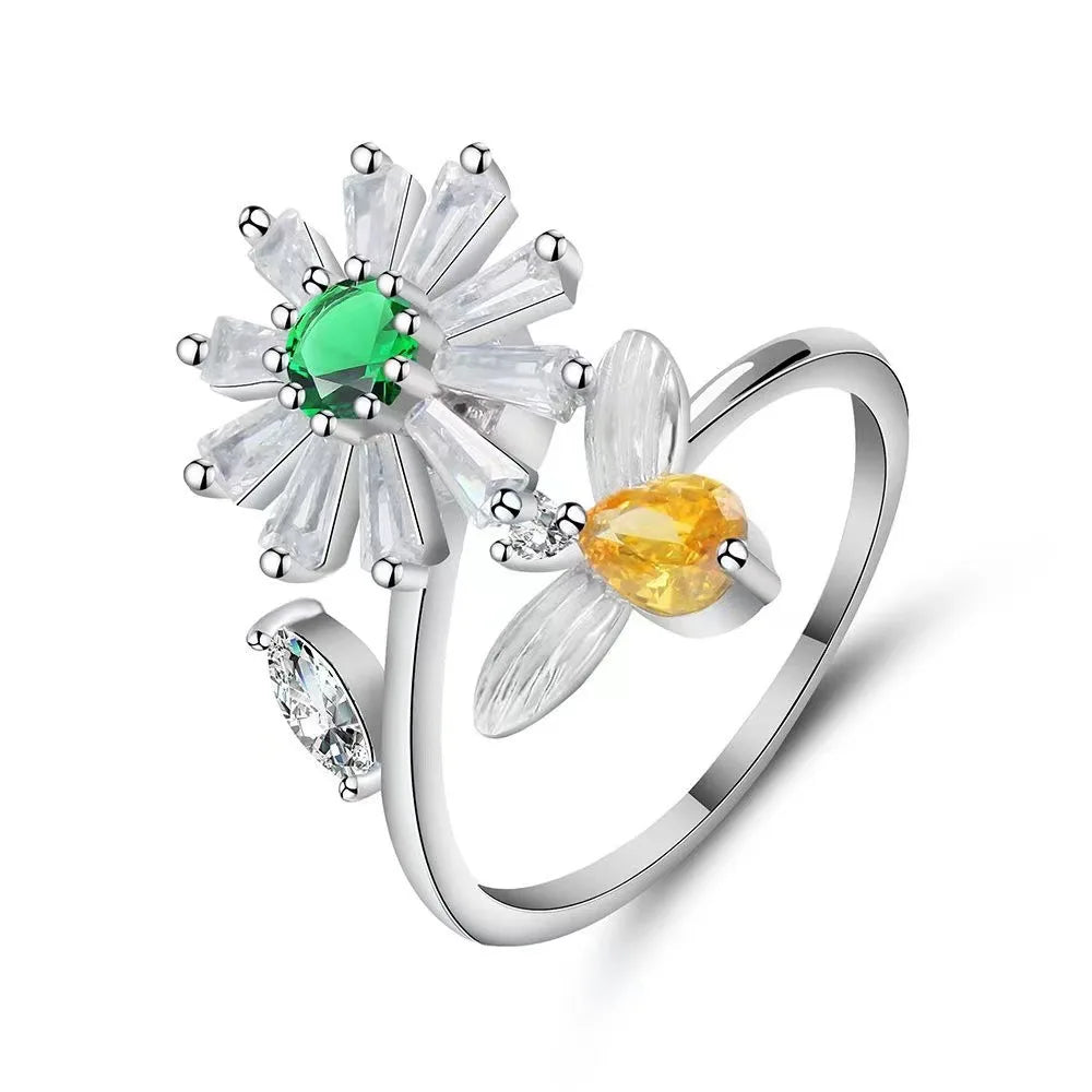 Sunflower Spinner Ring - Smarsty