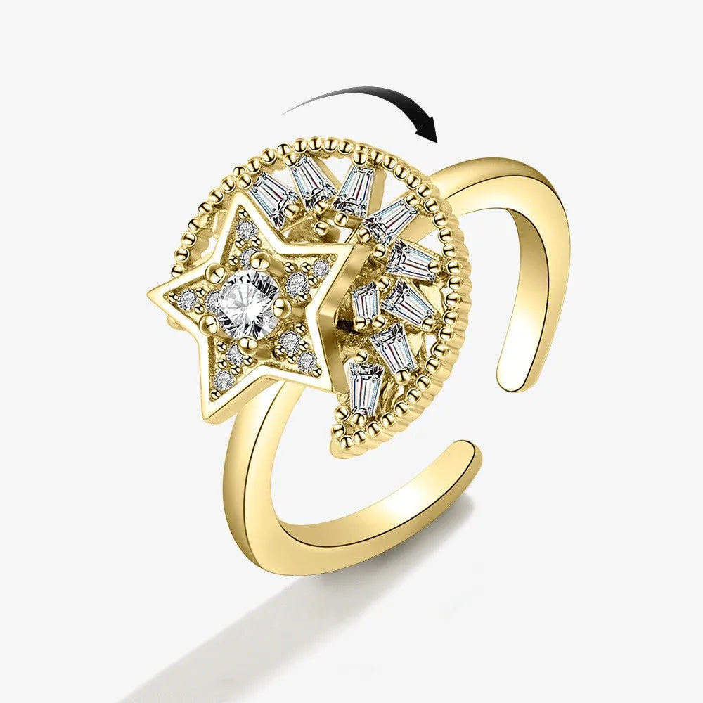 Sunflower Spinner Ring - Smarsty