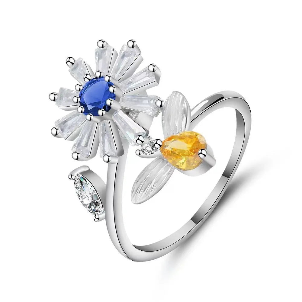 Sunflower Spinner Ring - Smarsty