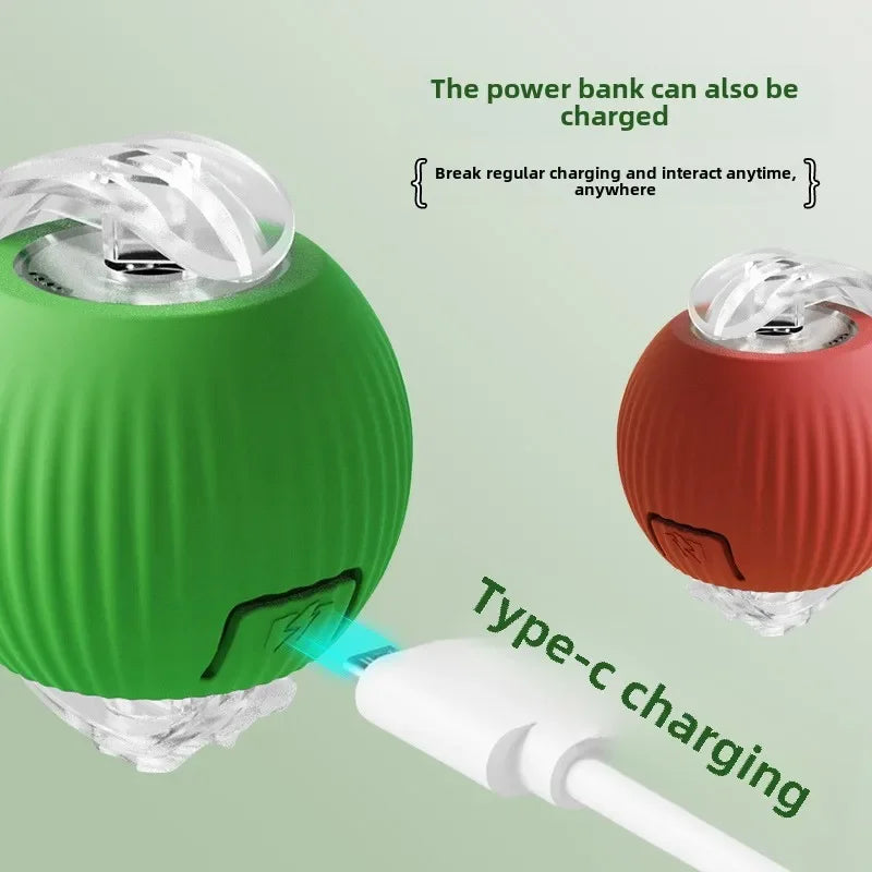 Rechargeable Smart Interactive Pet Ball Toy for Cats - Smarsty