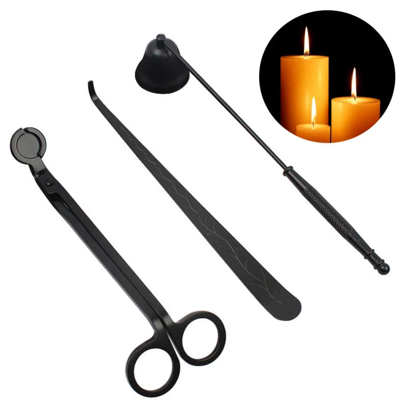 Candle Wick Trimmer Scissors Set for Perfect Burning - Smarsty