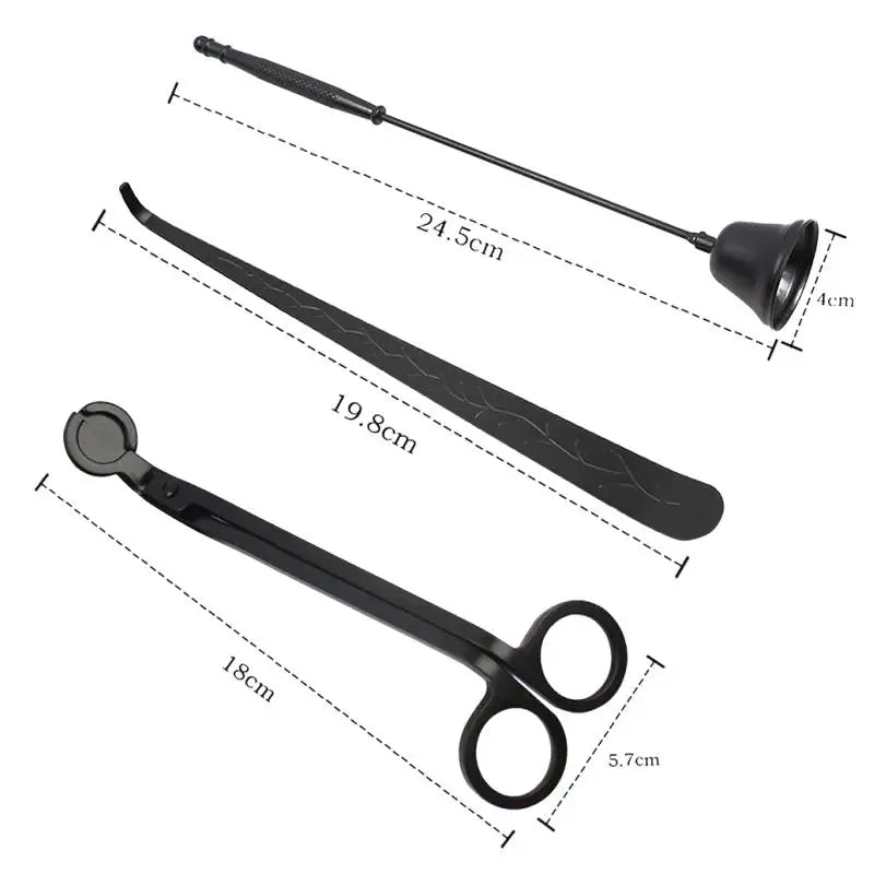 Candle Wick Trimmer Scissors Set for Perfect Burning - Smarsty