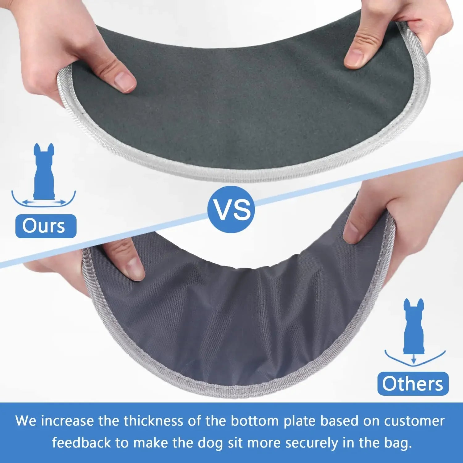 Portable Travel Dog Carrier Backpack with Breathable Mesh - Smarsty