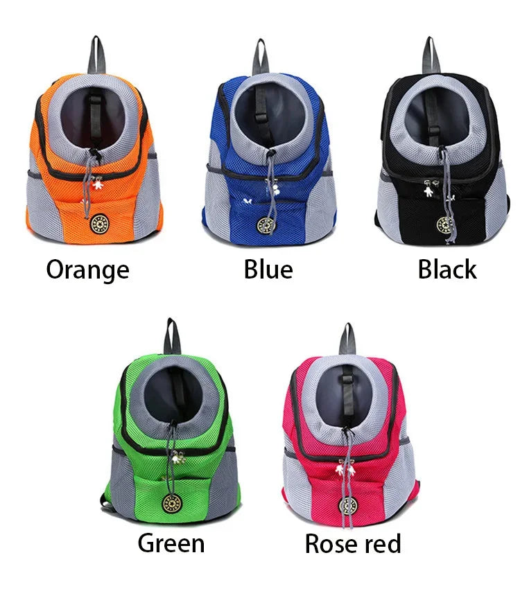 Portable Travel Dog Carrier Backpack with Breathable Mesh - Smarsty