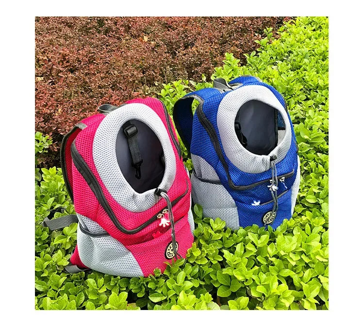 Portable Travel Dog Carrier Backpack with Breathable Mesh - Smarsty