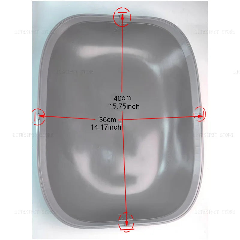 Automatic Cat Litter Box Accessories with Easy Cleanup - Smarsty