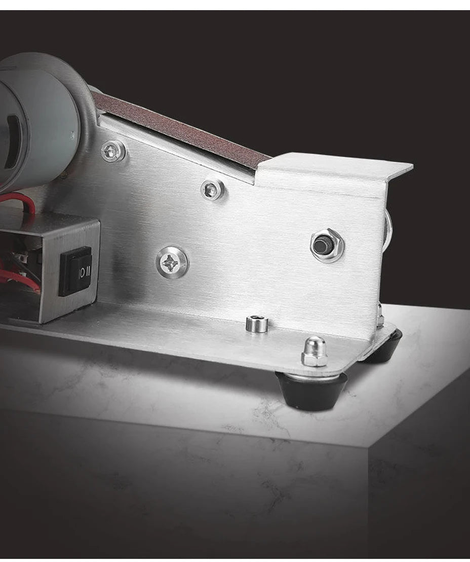 Mini Electric Belt Sander for Efficient Woodworking - Smarsty