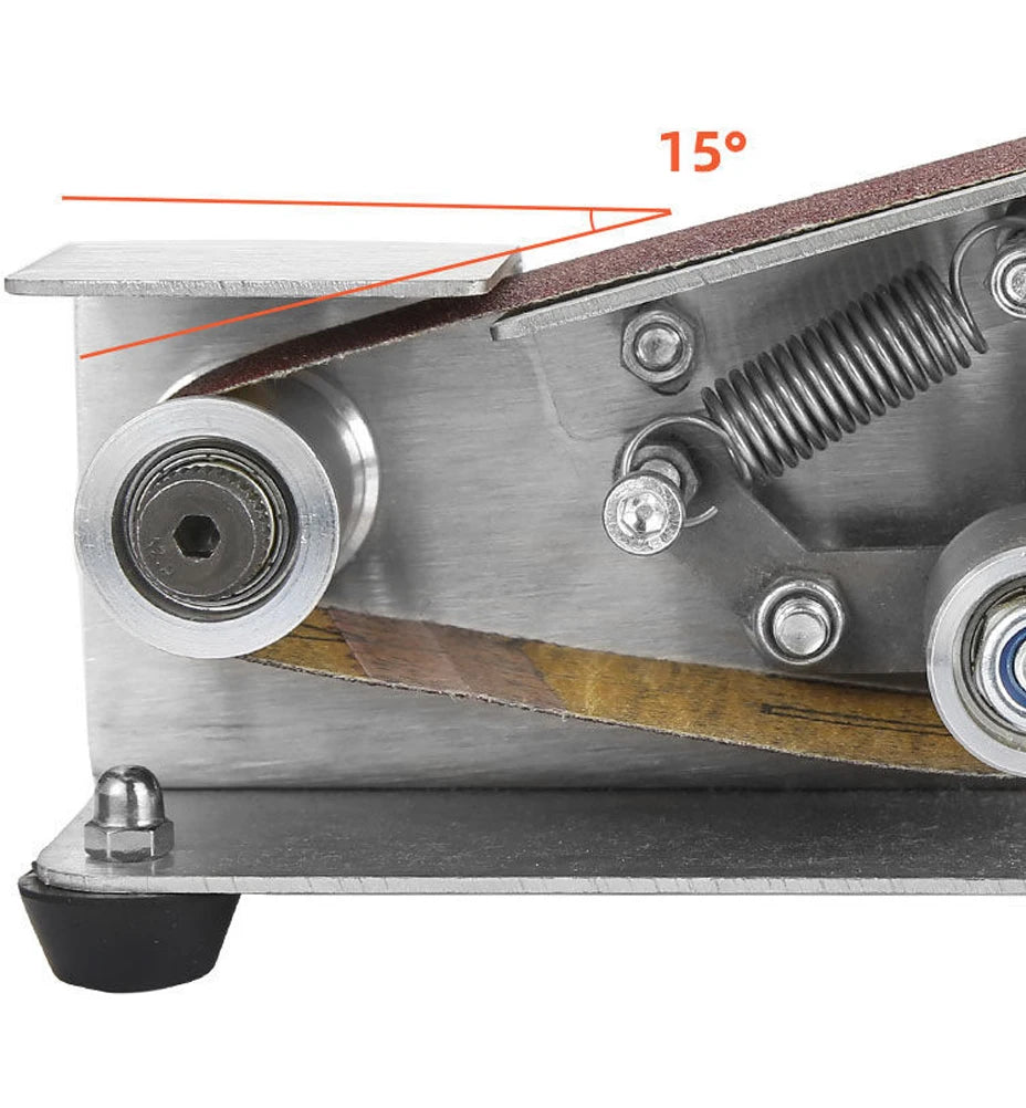 Mini Electric Belt Sander for Efficient Woodworking - Smarsty