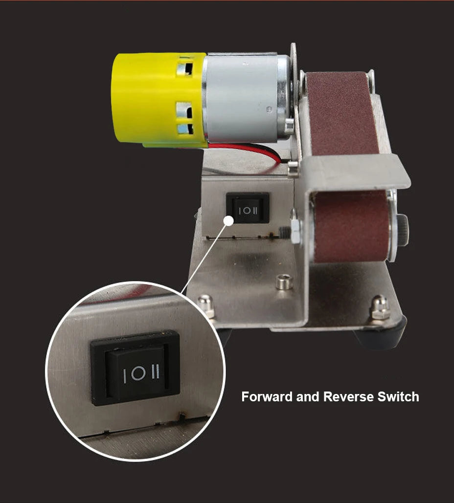 Mini Electric Belt Sander for Efficient Woodworking - Smarsty