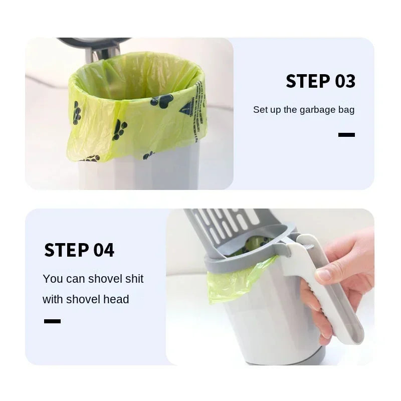 Cat Litter Scoop With Refill Bag For Easy Cleanup - Smarsty