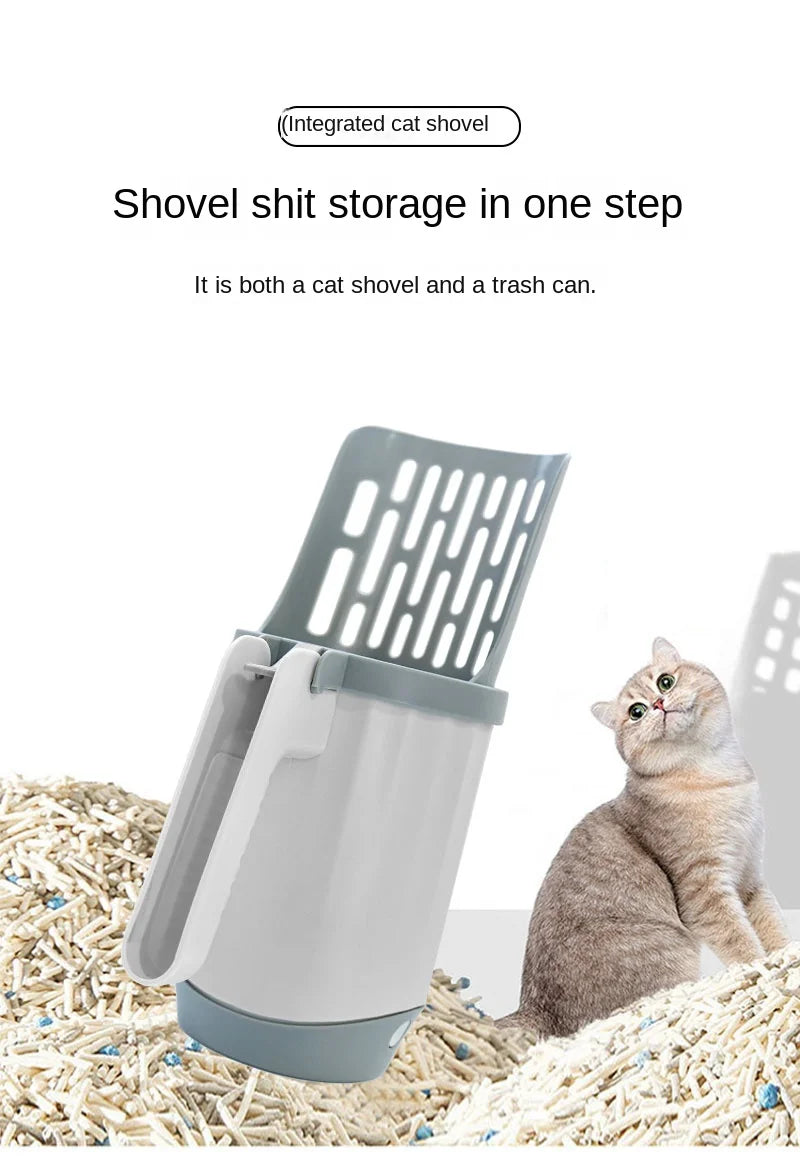 Cat Litter Scoop With Refill Bag For Easy Cleanup - Smarsty