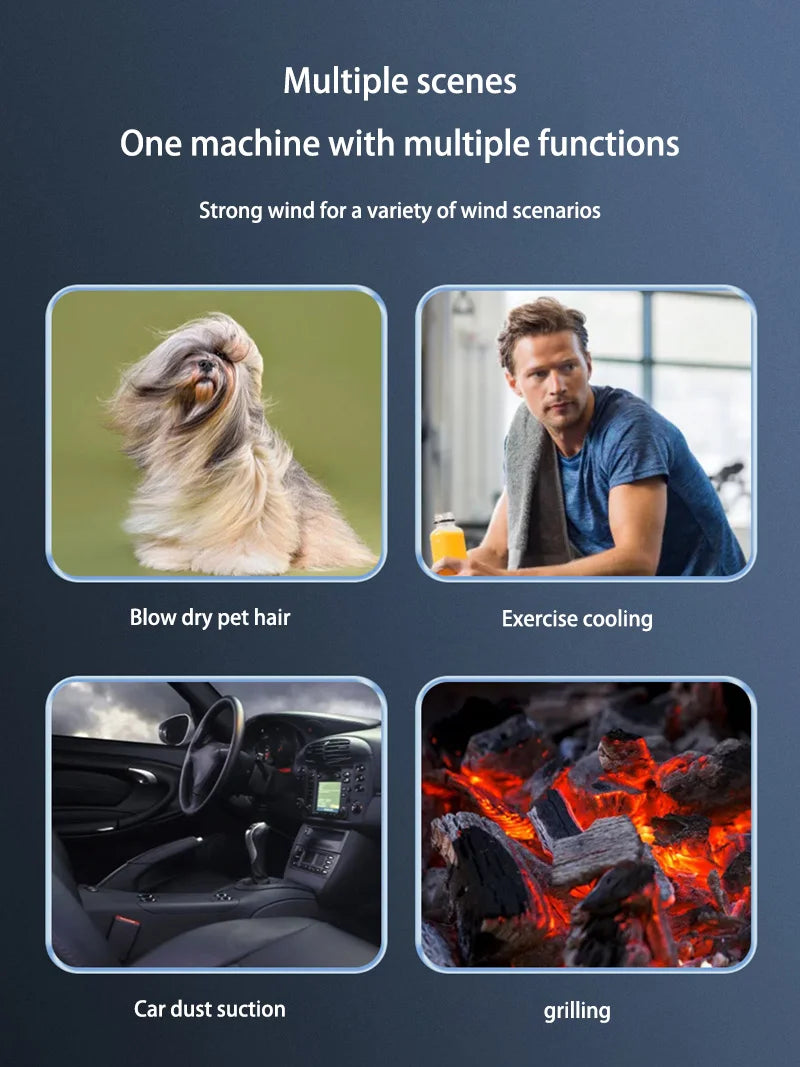 Xiaomi Powerful Air Blower with 350000RPM Turbo Speed - Smarsty