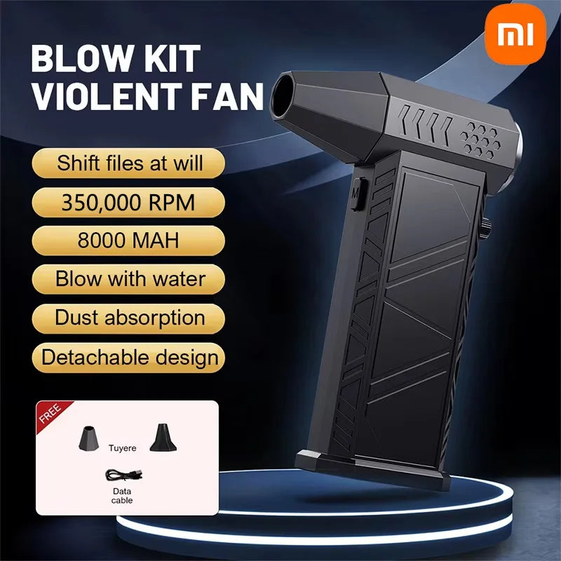 Xiaomi Powerful Air Blower with 350000RPM Turbo Speed - Smarsty
