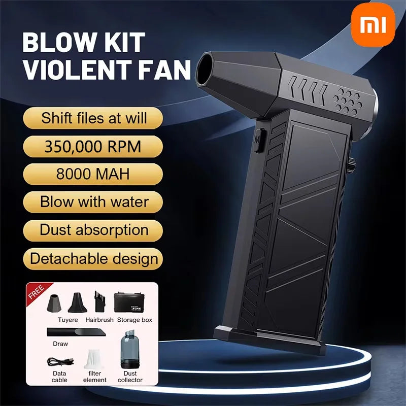 Xiaomi Powerful Air Blower with 350000RPM Turbo Speed - Smarsty