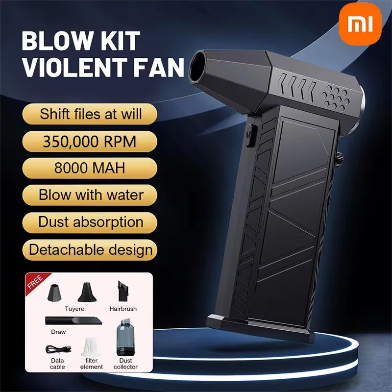 Xiaomi Powerful Air Blower with 350000RPM Turbo Speed - Smarsty