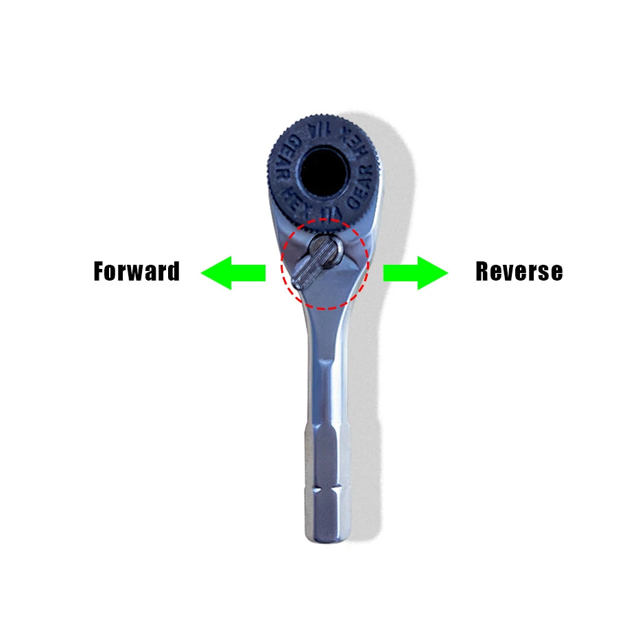 1/4 Inch Ratchet Wrench with Insulated Handle - Smarsty
