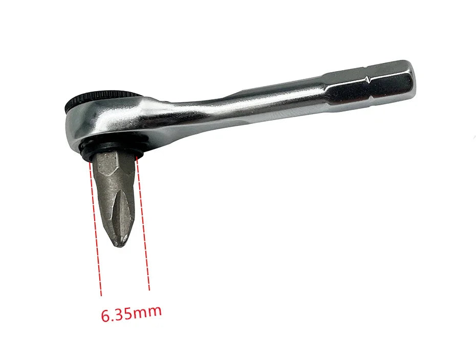 1/4 Inch Ratchet Wrench with Insulated Handle - Smarsty