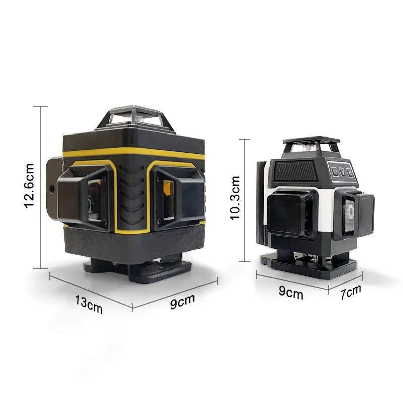 Pracmanu Mini 16 Lines Green Laser Level with Remote Control - Smarsty