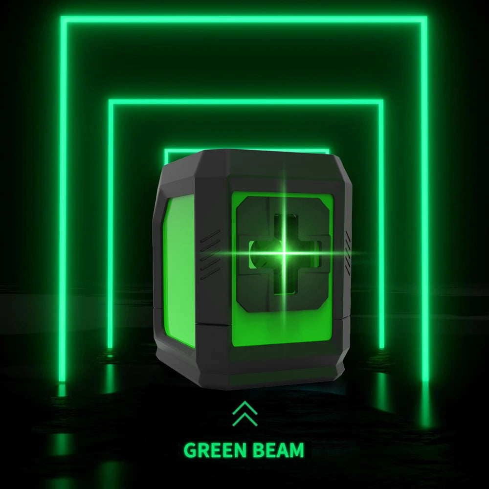 HILDA Green Laser Level with Magnetic Support and Precision - Smarsty