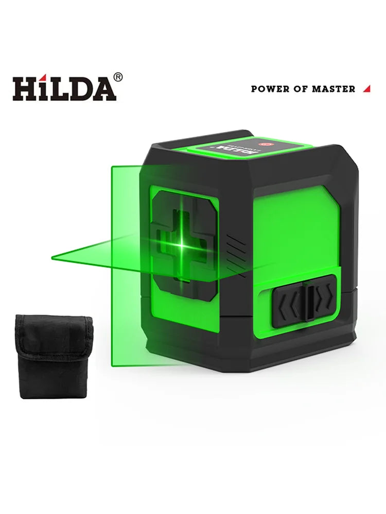 HILDA Green Laser Level with Magnetic Support and Precision - Smarsty
