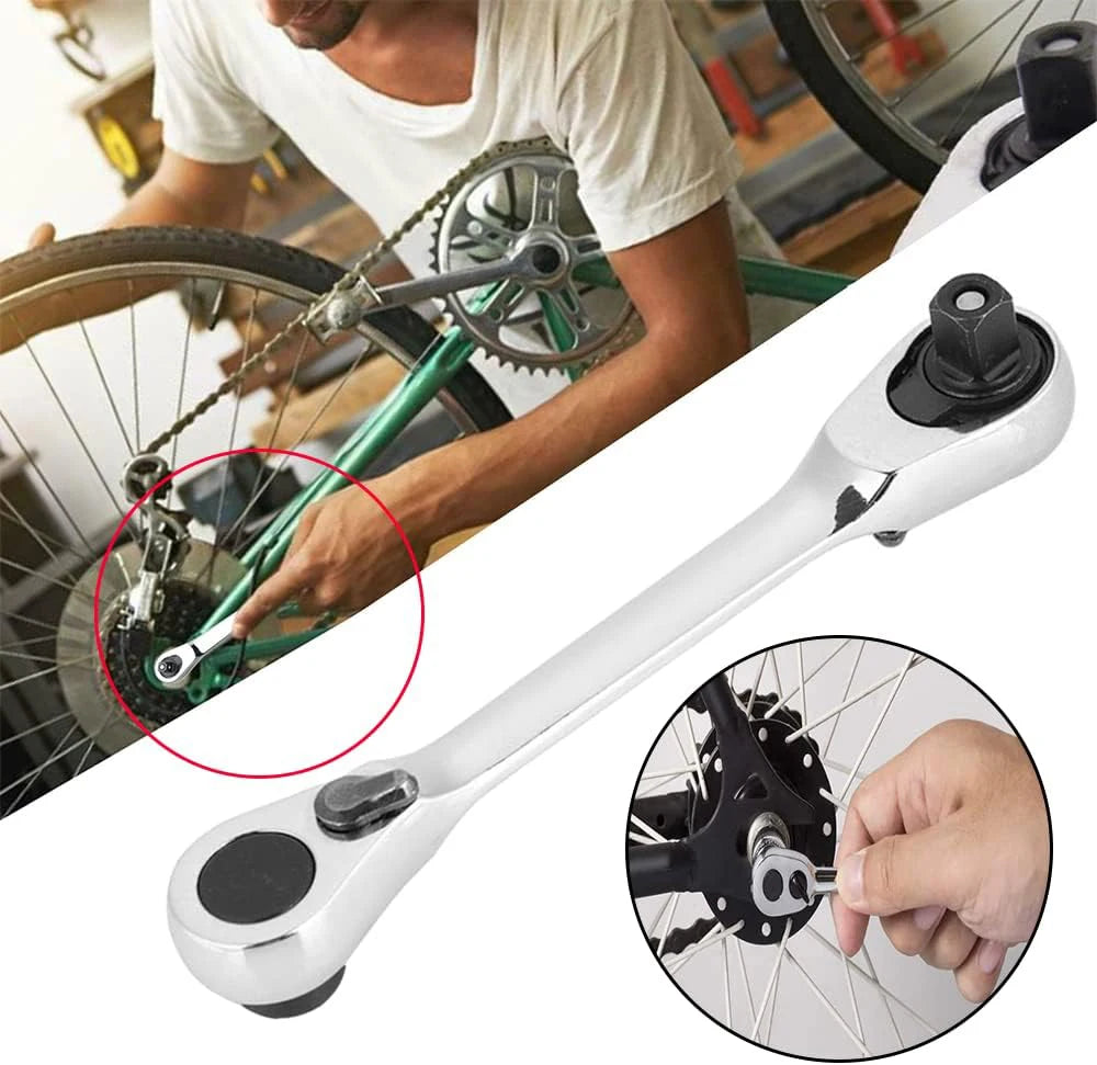 Mini Ratchet Wrench Double Ended for Fast Repairs - Smarsty