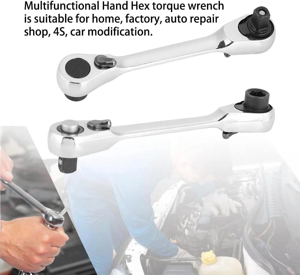 Mini Ratchet Wrench Double Ended for Fast Repairs - Smarsty
