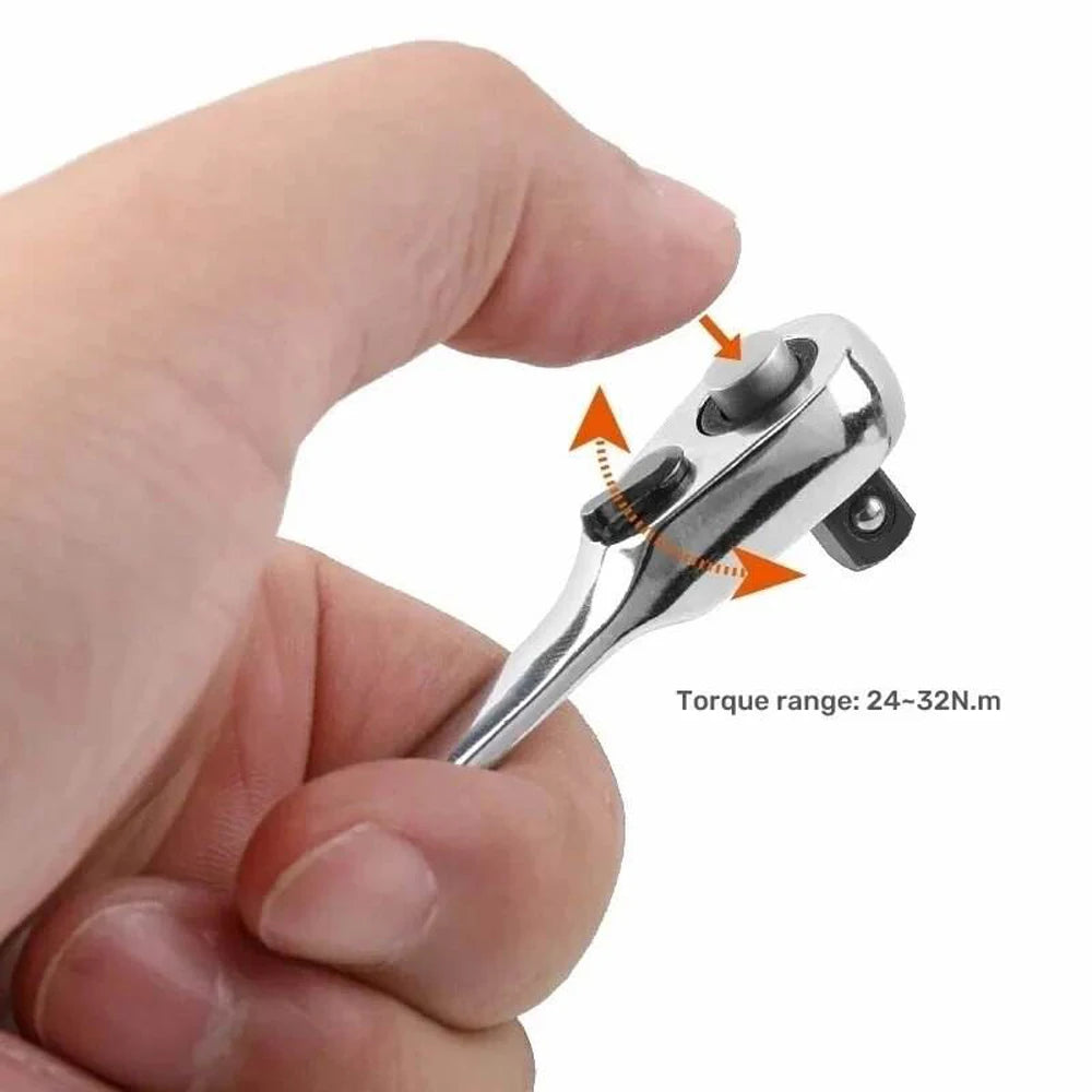 Mini Ratchet Wrench Double Ended for Fast Repairs - Smarsty
